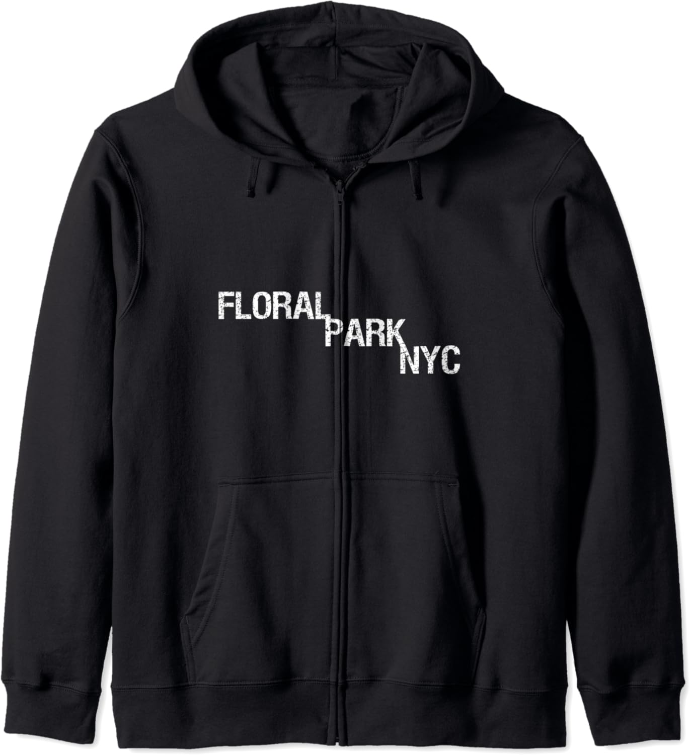 Floral Park NYC Shirt, New York City Gear, NYC Apparel Zip Hoodie Clothing, Shoes